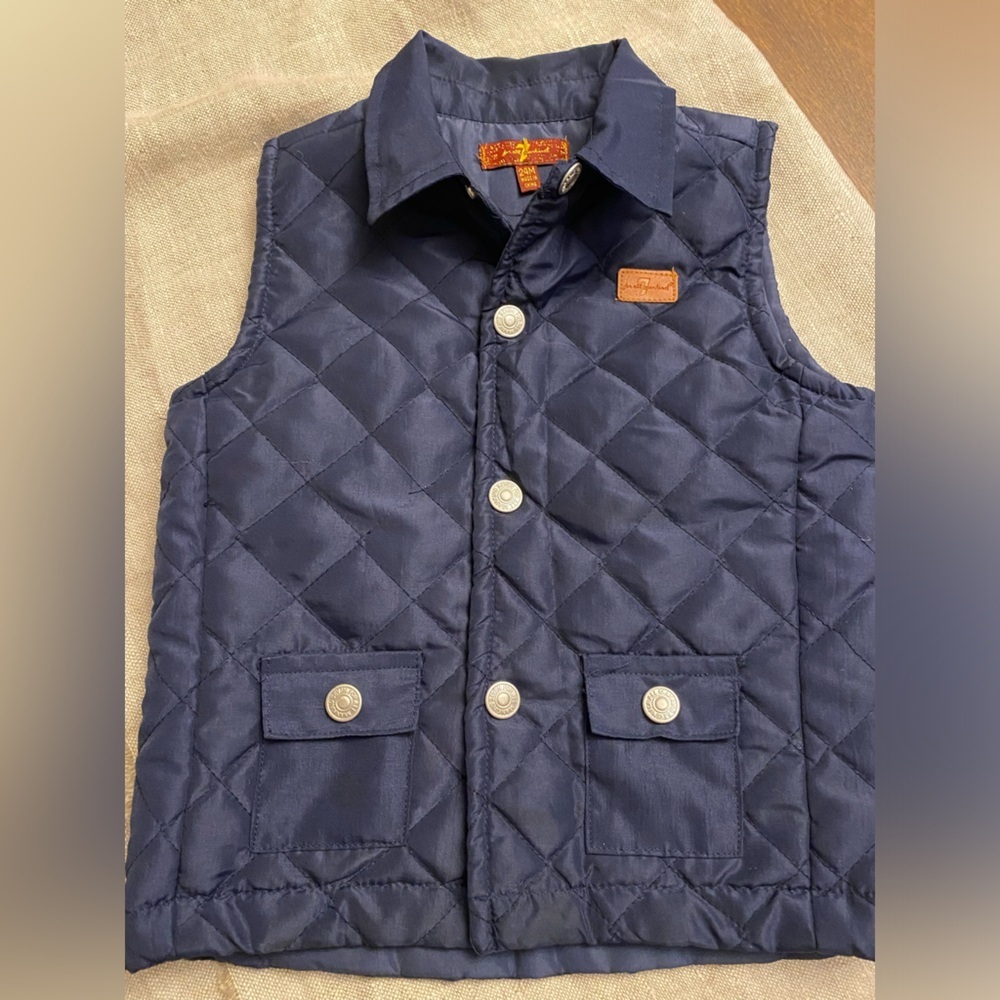 7 for all mankind puffer best - 24 months - Picture 2 of 6